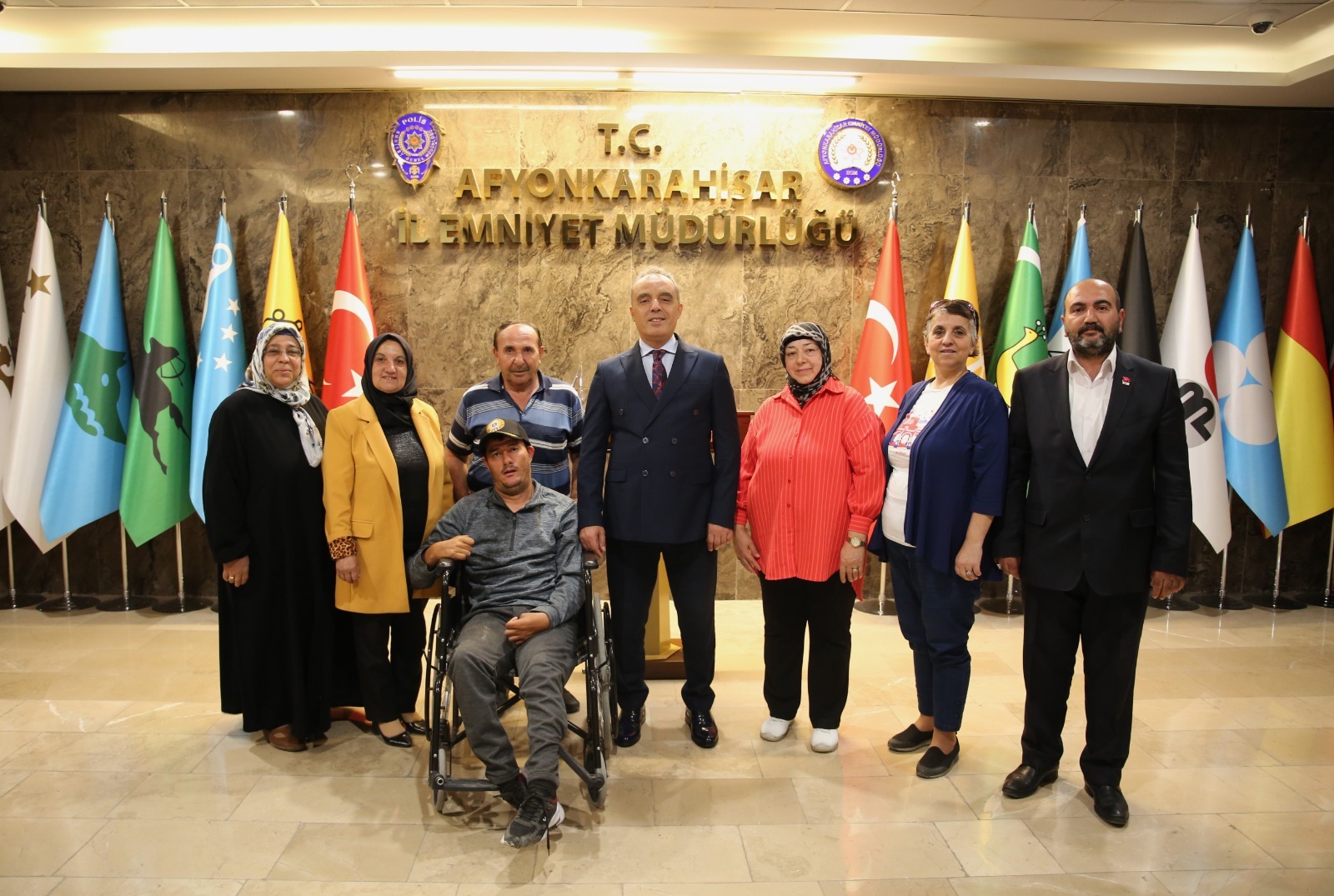 Gönül Dostları Yardımlaşma ve Dayanışma Derneği, Afyonkarahisar İl Emniyet Müdürü