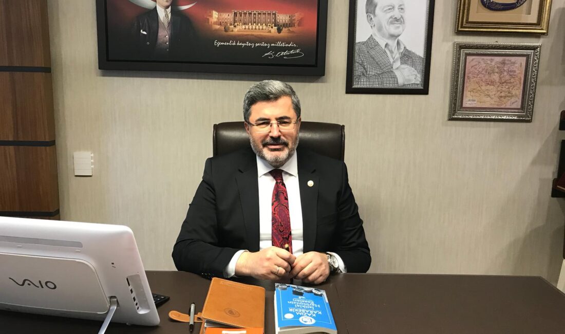 AK Parti Afyonkarahisar Milletvekili Ali Özkaya, sosyal medya hesabından paylaşım