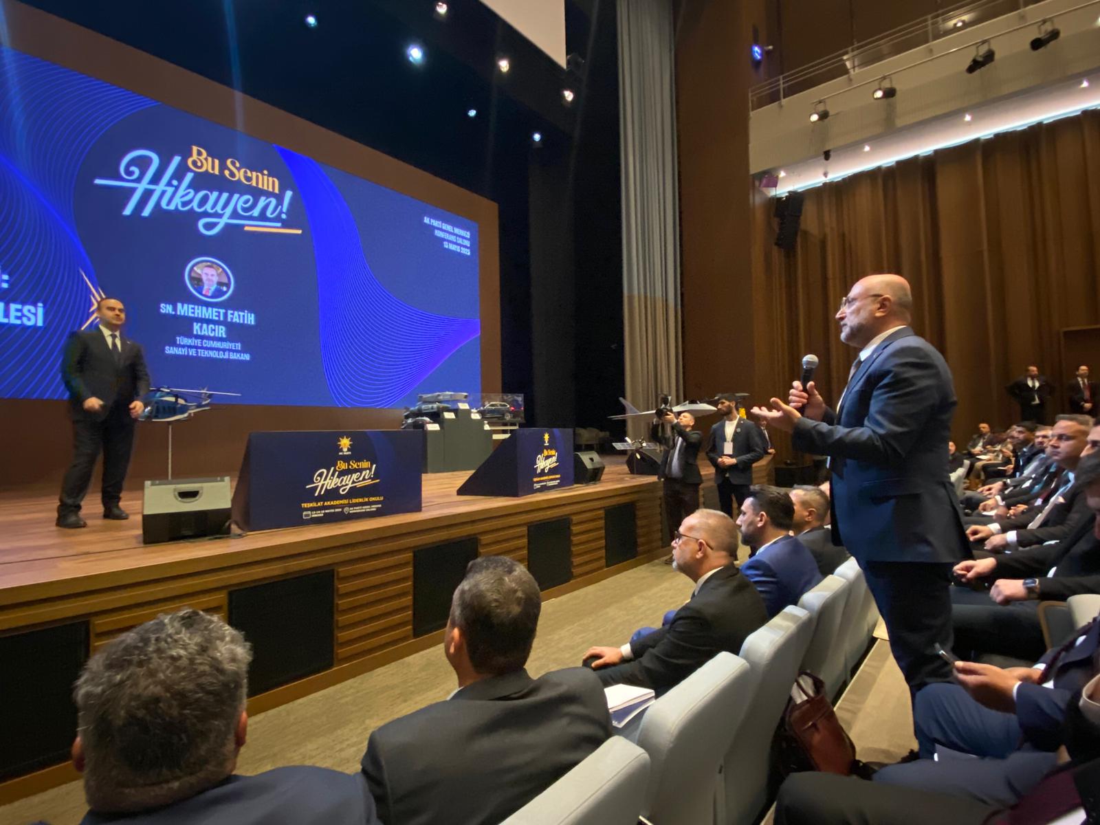 AK Parti Genel Merkezi tarafından düzenlenen Teşkilat Akademisi Liderlik Okulu