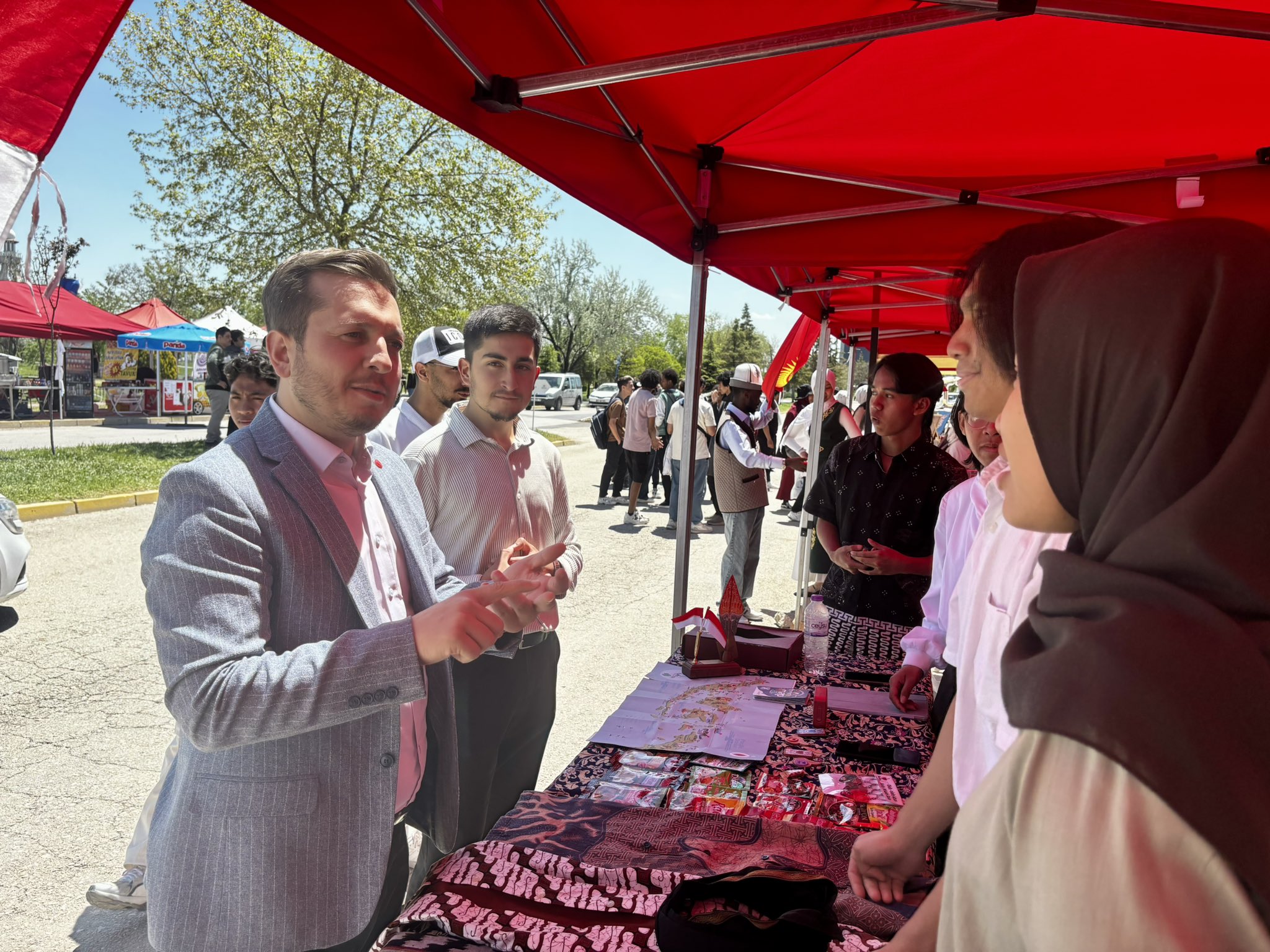 Saadet Partisi Afyonkarahisar İl Başkanı Beytullah Karataş, Gençlik Haftası etkinlikleri