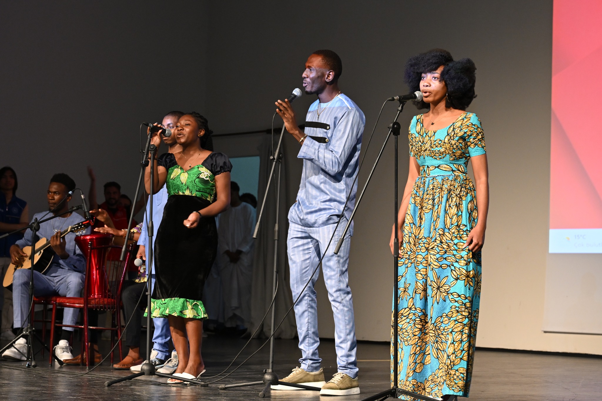AKÜFEST’25 kapsamında, Afrikalı Öğrenciler Topluluğu tarafından düzenlenen festivalde Afrikalı öğrenciler;