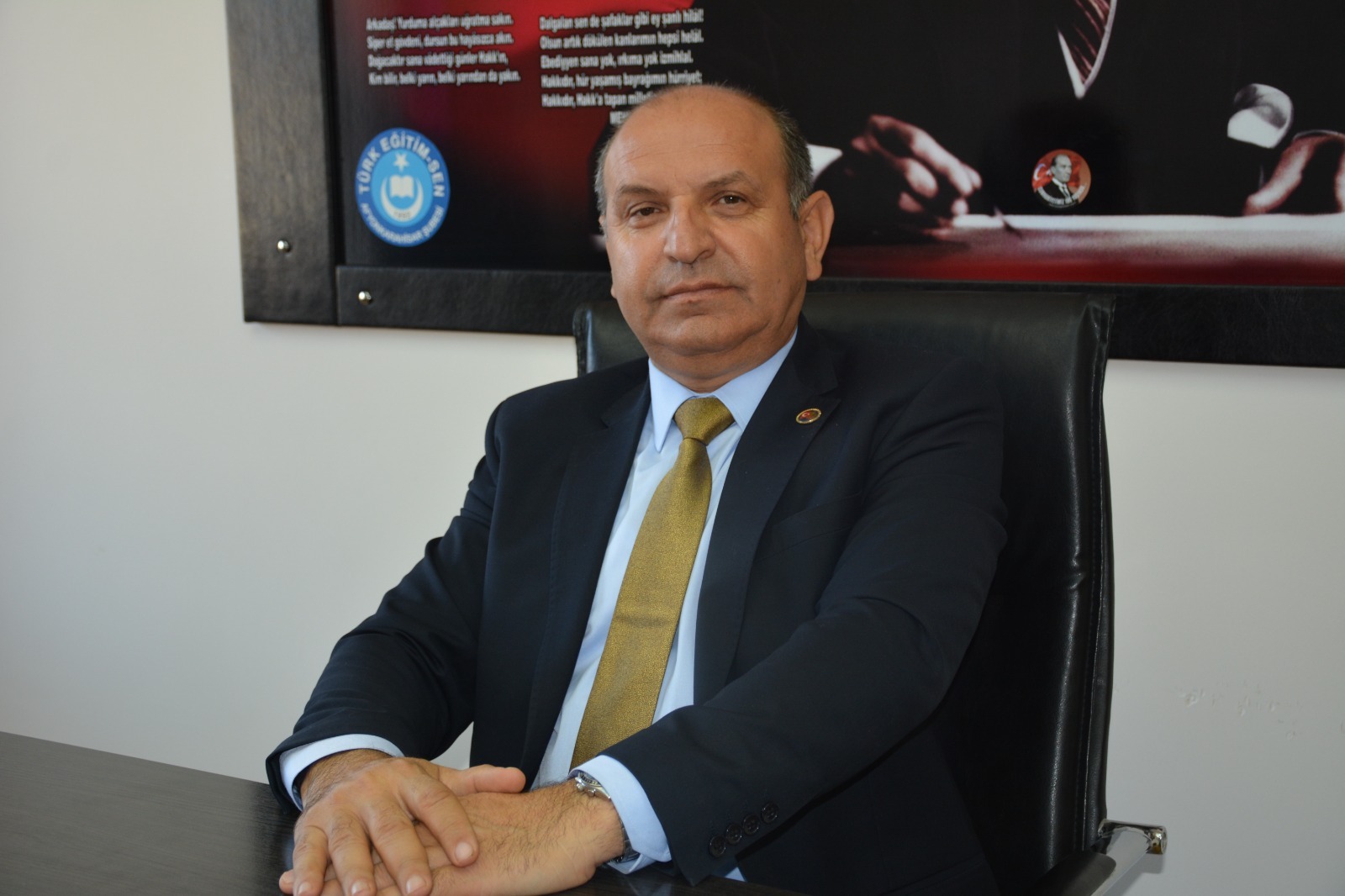 Afyonkarahisar Türk Eğitim Sen Şube Başkanı Muhtar Demirci, 15 Mayıs