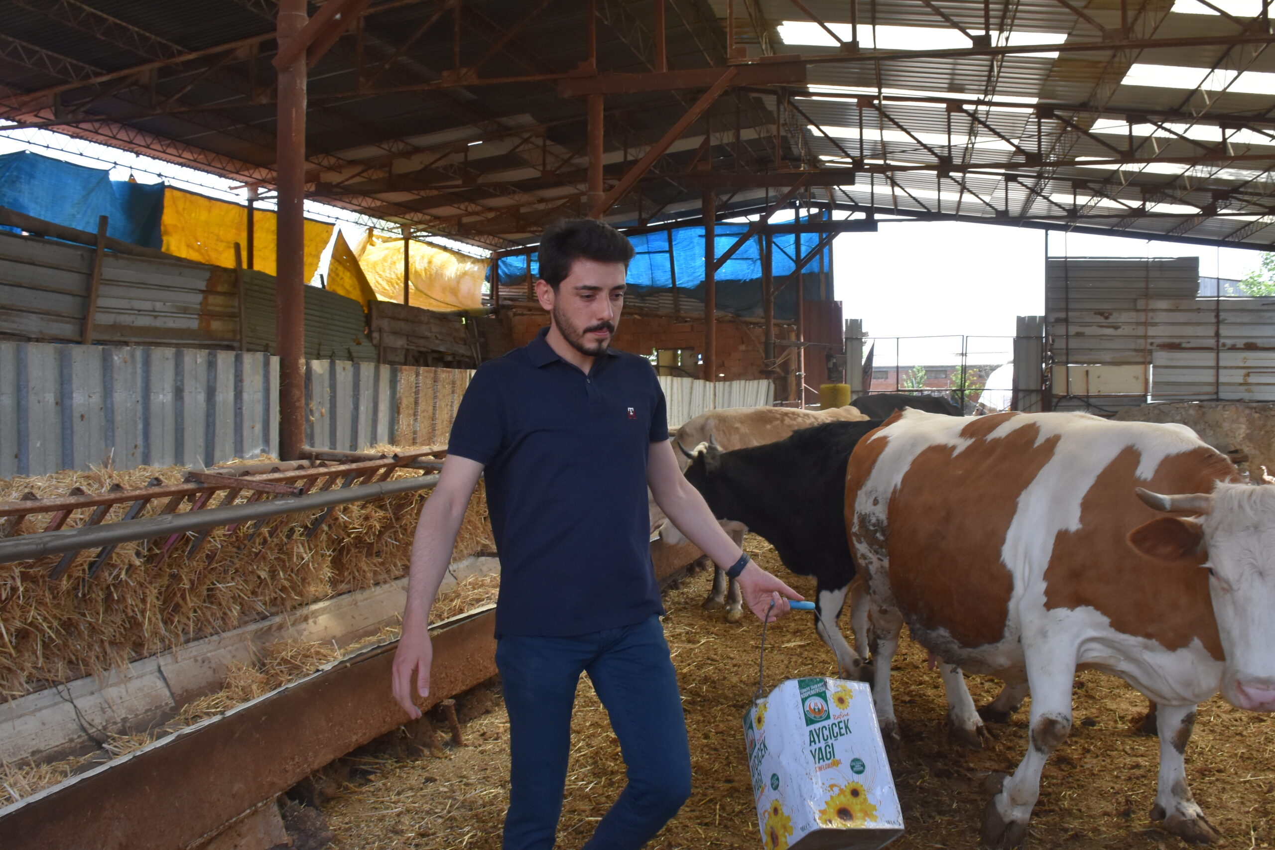 Afyonkarahisar'da 4 kuşaktır çiftçilik yapan Tarım Orman Gençlik Konseyi Üyesi