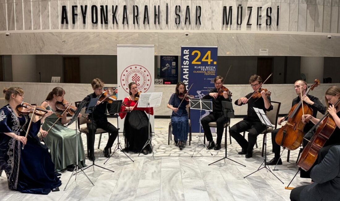 AFYONKARAHİSAR (AA) – 24. Afyonkarahisar Klasik Müzik Festivali'nin son gününde