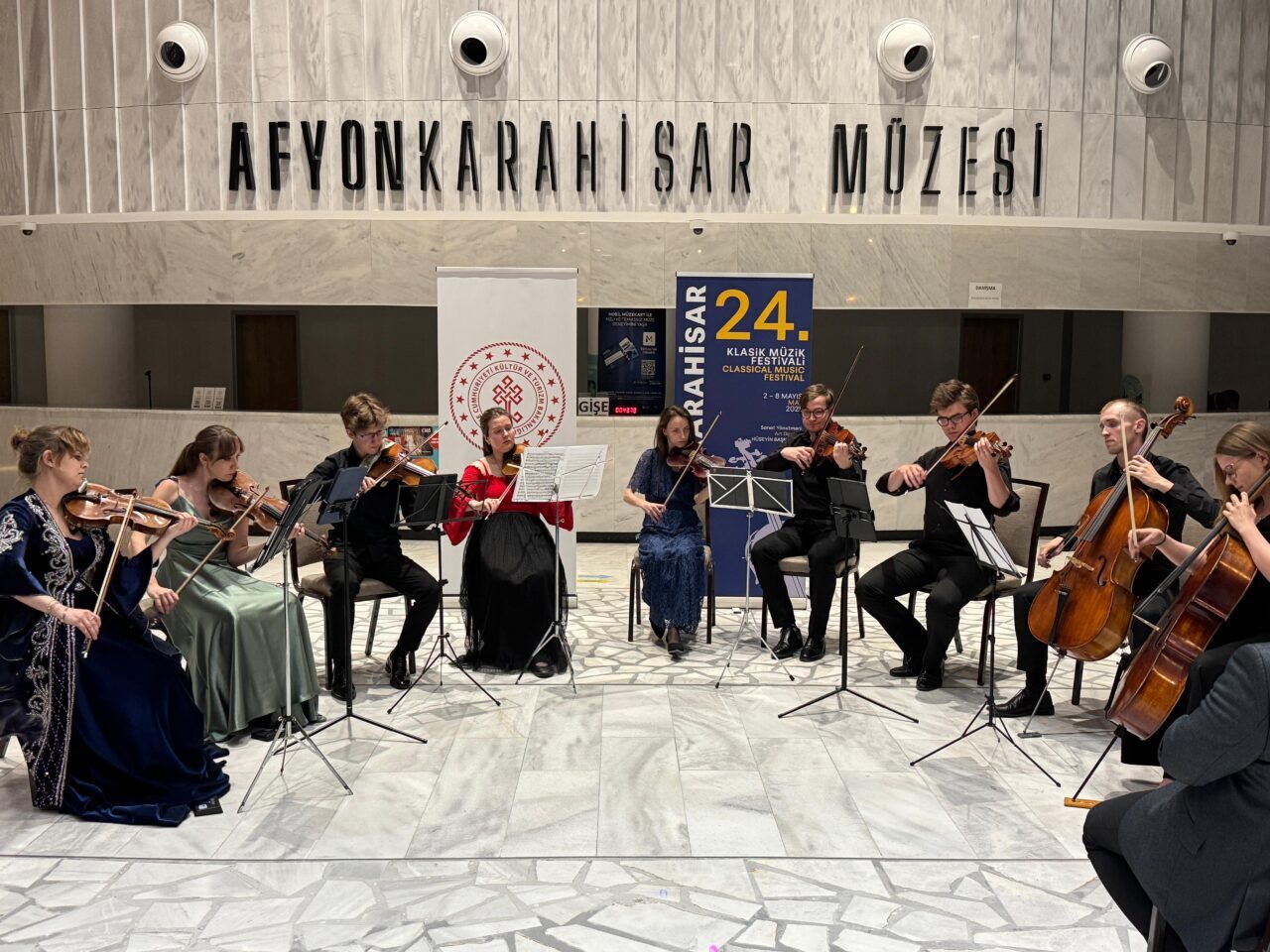 AFYONKARAHİSAR (AA) – 24. Afyonkarahisar Klasik Müzik Festivali'nin son gününde