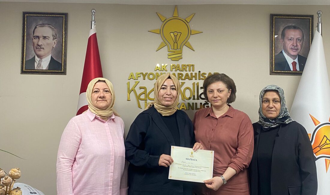 Afyonkarahisar AK Parti İl Kadın Kolları, merkezde bulunan 57 mahallede