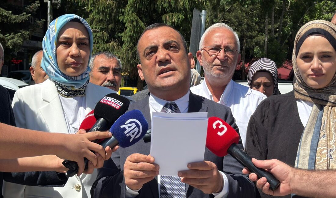 AK Parti Afyonkarahisar İl Başkanlığı İnsan Hakları Başkanı Mahmut Ekici
