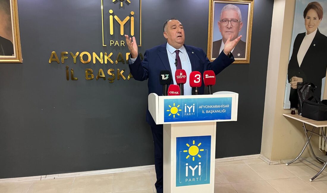İYİ Parti Afyonkarahisar İl Başkanı Muhammet Mısırlıoğlu, terör örgütlerinin son