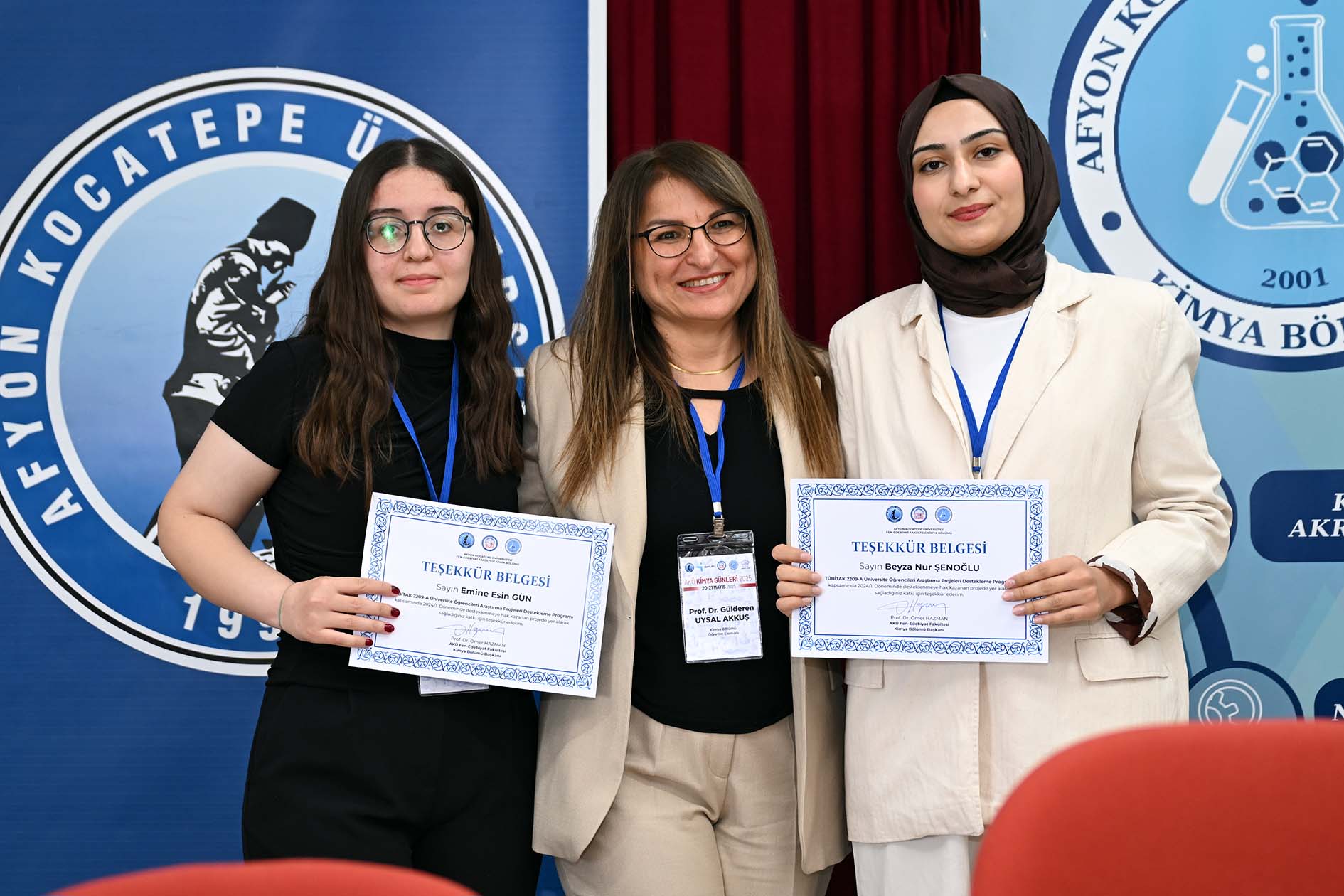 Afyon Kocatepe Üniversitesi (AKÜ) Fen Edebiyat Fakültesi Kimya Bölümü tarafından