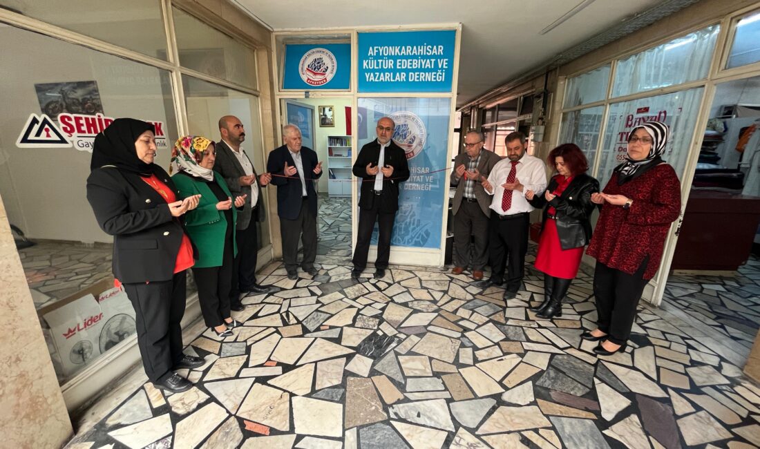 Afyonkarahisar’da kültür ve edebiyat alanında önemli çalışmalara imza atması beklenen