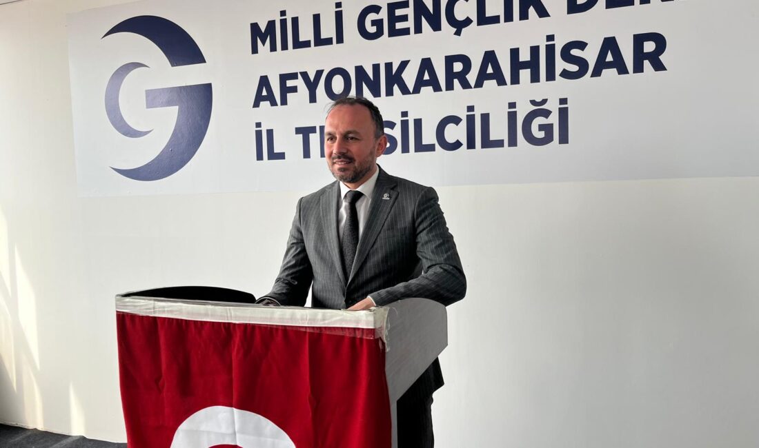 Afyonkarahisar’da Milli Gençlik Derneği’nin İl Temsilciliği, düzenlenen törenle resmi olarak