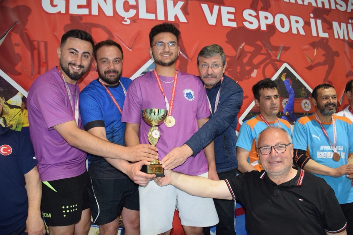 Afyonkarahisar Gençlik ve Spor İl Müdürlüğü tarafından düzenlenen Kurumlar Arası