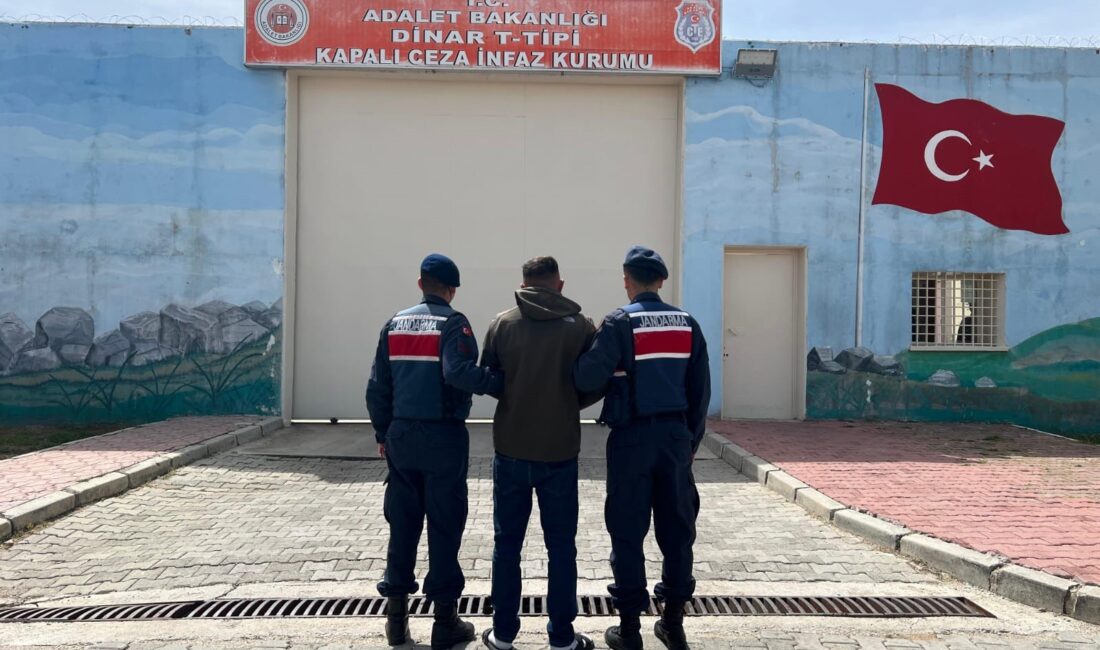 Afyonkarahisar’da hırsızlık suçundan 4 yıl 2 ay hapis cezasıyla aranan