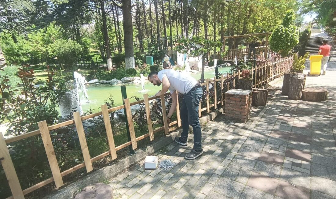 Bolvadin Belediye Başkanı Derviş Aynacı’nın talimatlarıyla Horan Parkı’nda yeni sezon