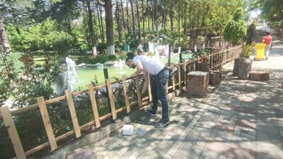 Bolvadin Belediye Başkanı Derviş Aynacı’nın talimatlarıyla Horan Parkı’nda yeni sezon