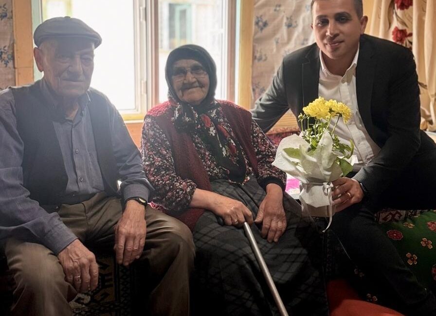 Kızılören Kaymakamı Bilal Çitil, Aile Yılı ziyaretleri kapsamında evliliklerinde 67,