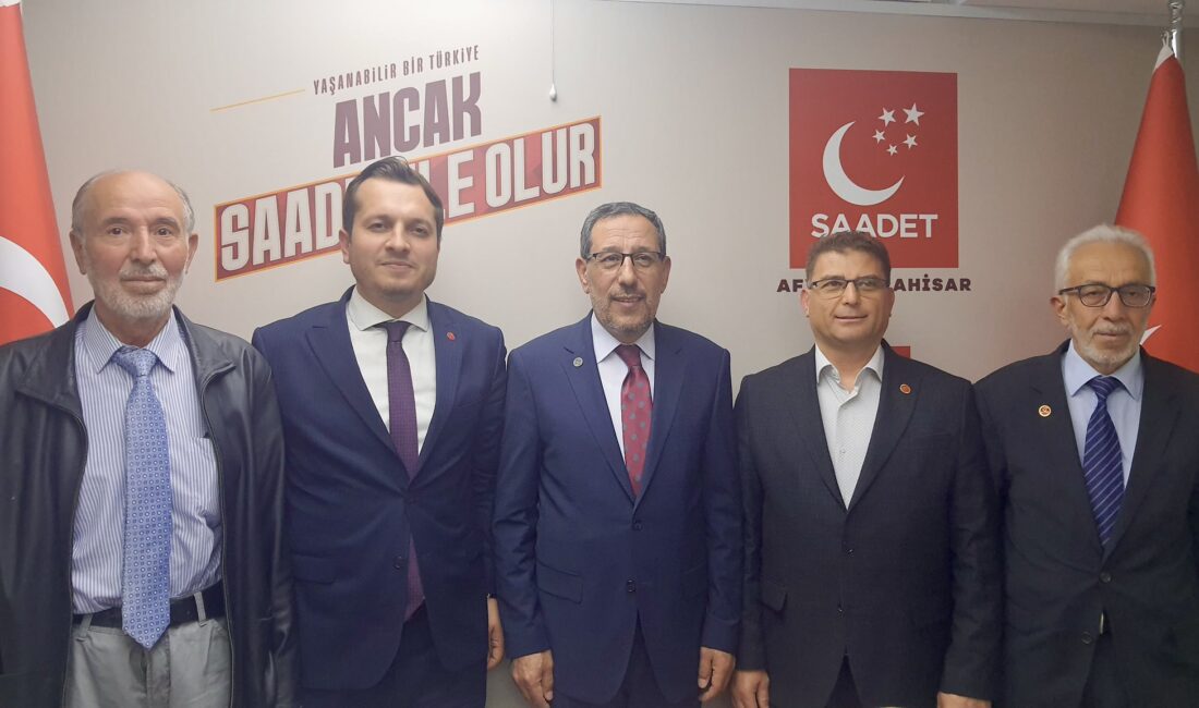 Saadet Partisi Afyonkarahisar İl Başkanlığı, İl Yönetim Kurulu Toplantısı’nı parti