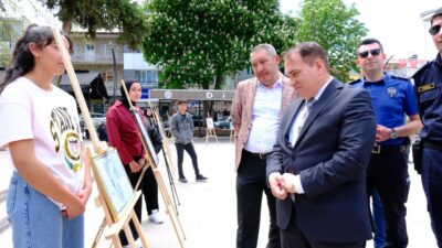 Dinar Uluköy Ortaokulu 5-A Sınıfı öğrencileri tarafından hazırlanan “Aile Her