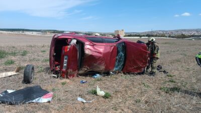 Ankara'da bir gazeteci, gittiği haberde, kazayı yapan kişinin oğlu olduğunu