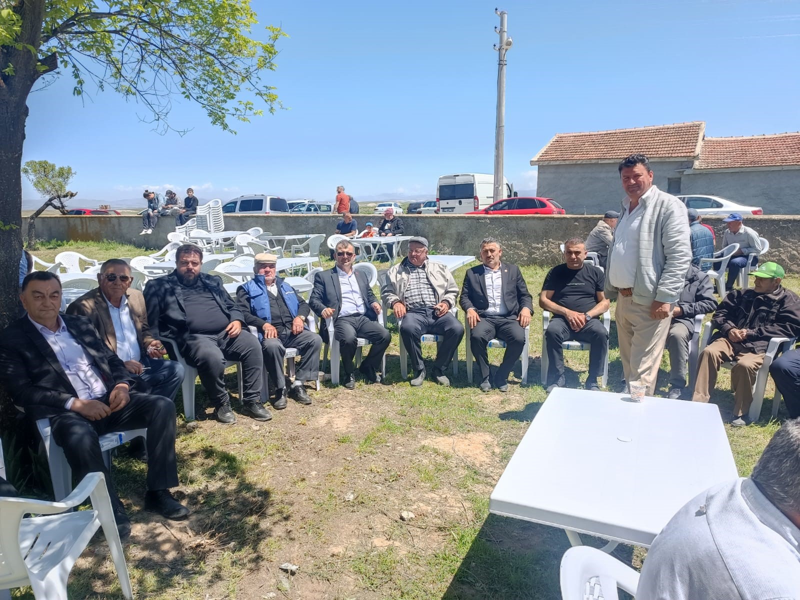 Emirdağ ilçesine bağlı Aydınyaka köyünde yapılan ‘Yağmur ve Şükür Duası’na