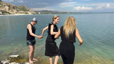 Bitlis'te düzenlenen ‘Beş Minare Film Festivali' için kente gelen oyuncu