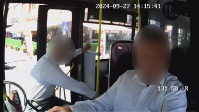 Kayseri’de bir kişinin, kapısı açık giden otobüsten düşerek hayatını kaybettiği