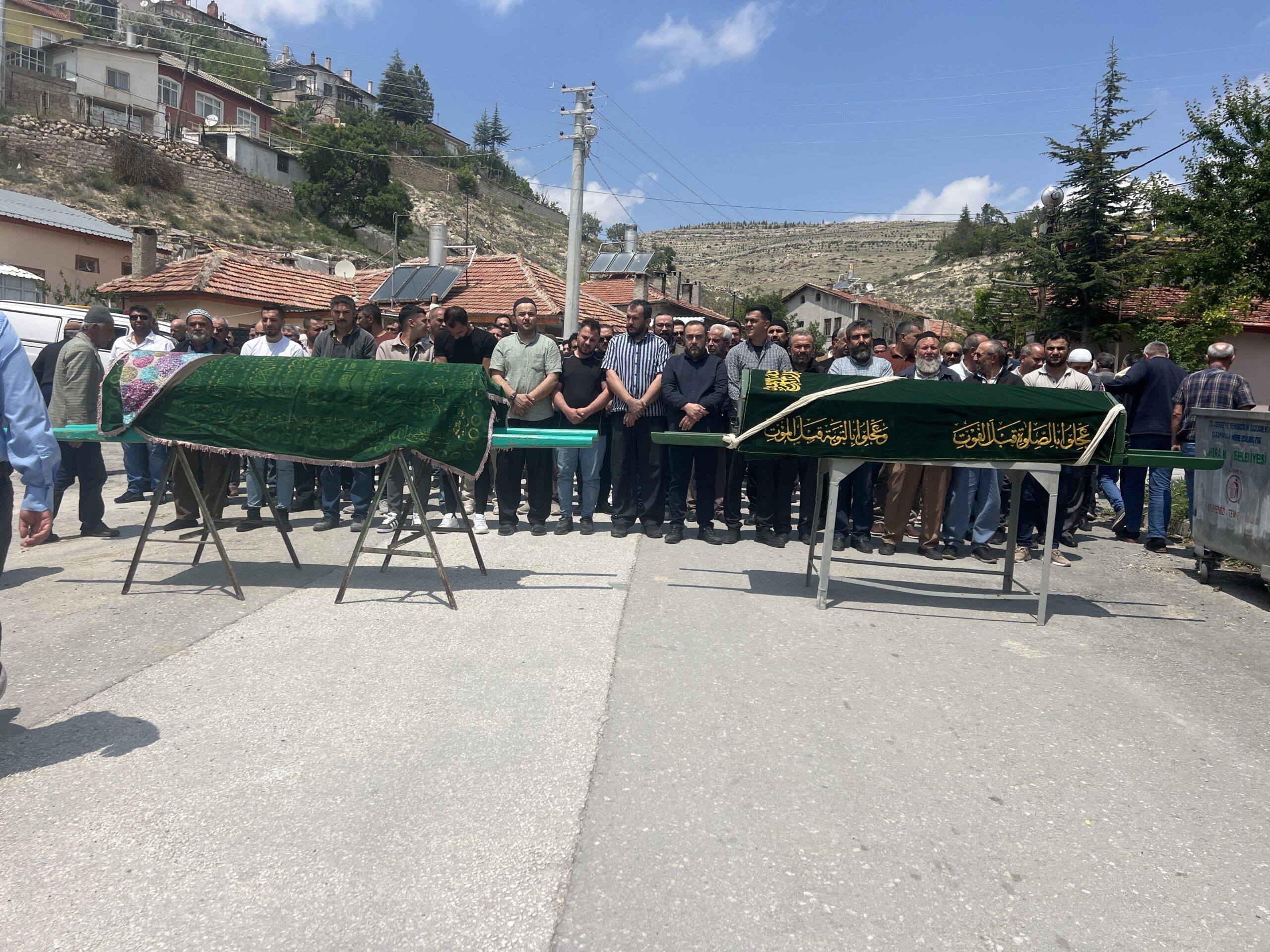 Konya'da tek katlı müstakil bir evde çıkan yangında hayatını kaybeden