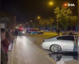 Ankara’nın Çubuk ve Sincan ilçesinde sürücülerin araçlarının kontrolünü kaybetmesi nedeniyle