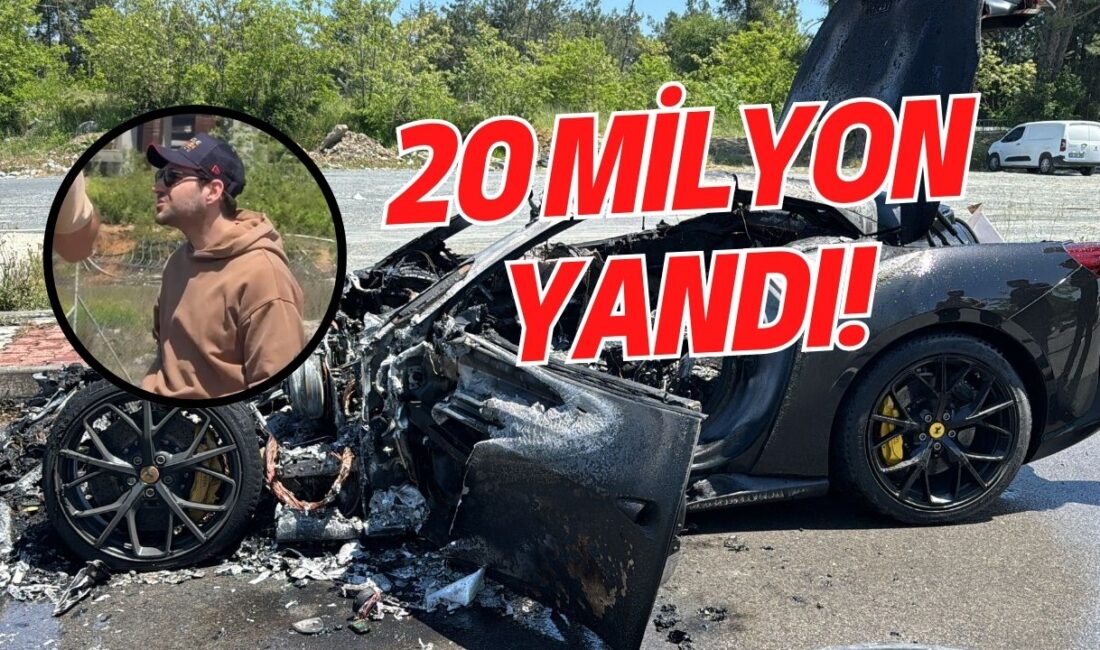  Eyüpsultan'da alev alev yanarak küle dönen 20 milyon lira değerindeki