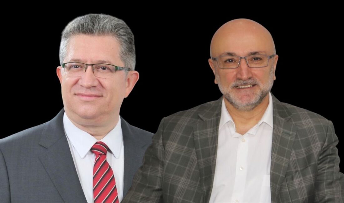AK Parti Afyonkarahisar İl Başkanı Turgay Şahin ve Cumhuriyet Halk