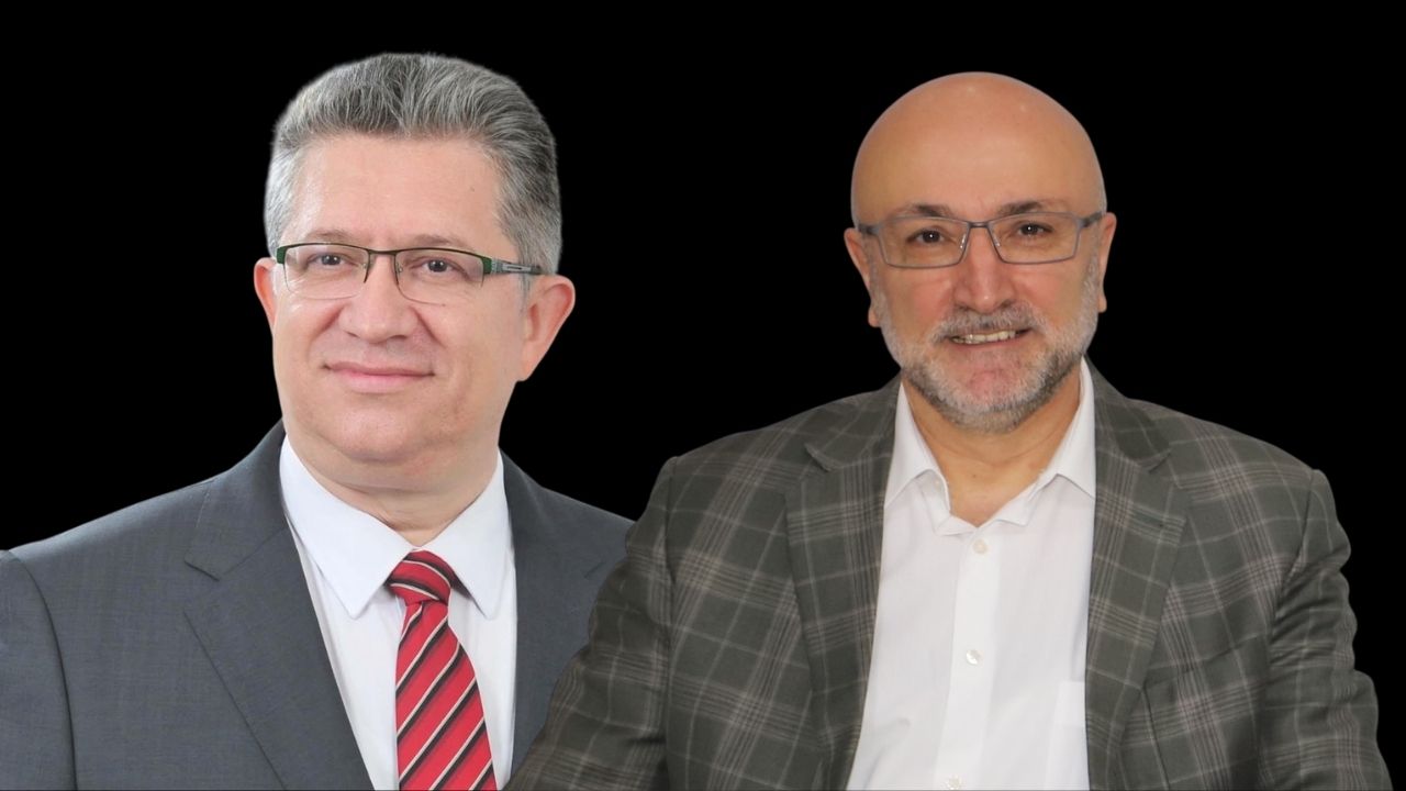 AK Parti Afyonkarahisar İl Başkanı Turgay Şahin ve Cumhuriyet Halk