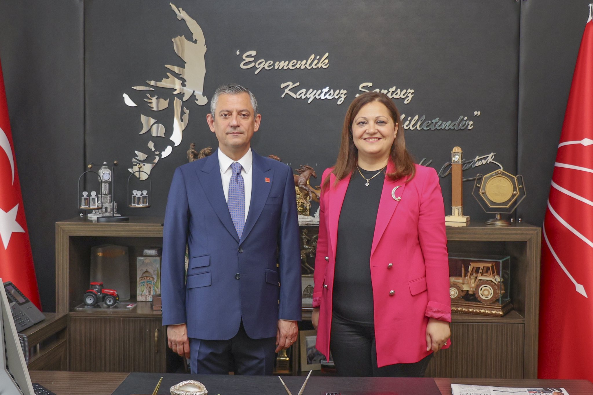 Afyonkarahisar Belediye Başkanı Burcu Köksal, Cumhuriyet Halk Partisi (CHP) Genel
