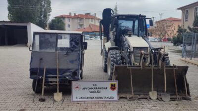 Afyonkarahisar’ın Şuhut ilçesine bağlı Paşacık Köyü'nde izinsiz kazı yapıldığı yönünde