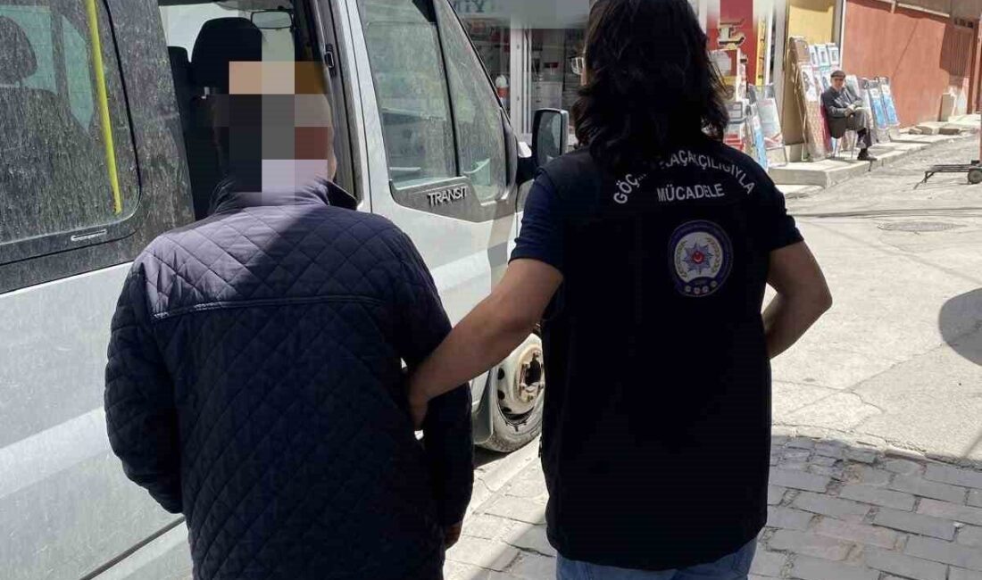 Afyonkarahisar Emniyet Müdürlüğü, göçmen kaçakçılığı ve düzensiz göçle mücadele çerçevesinde