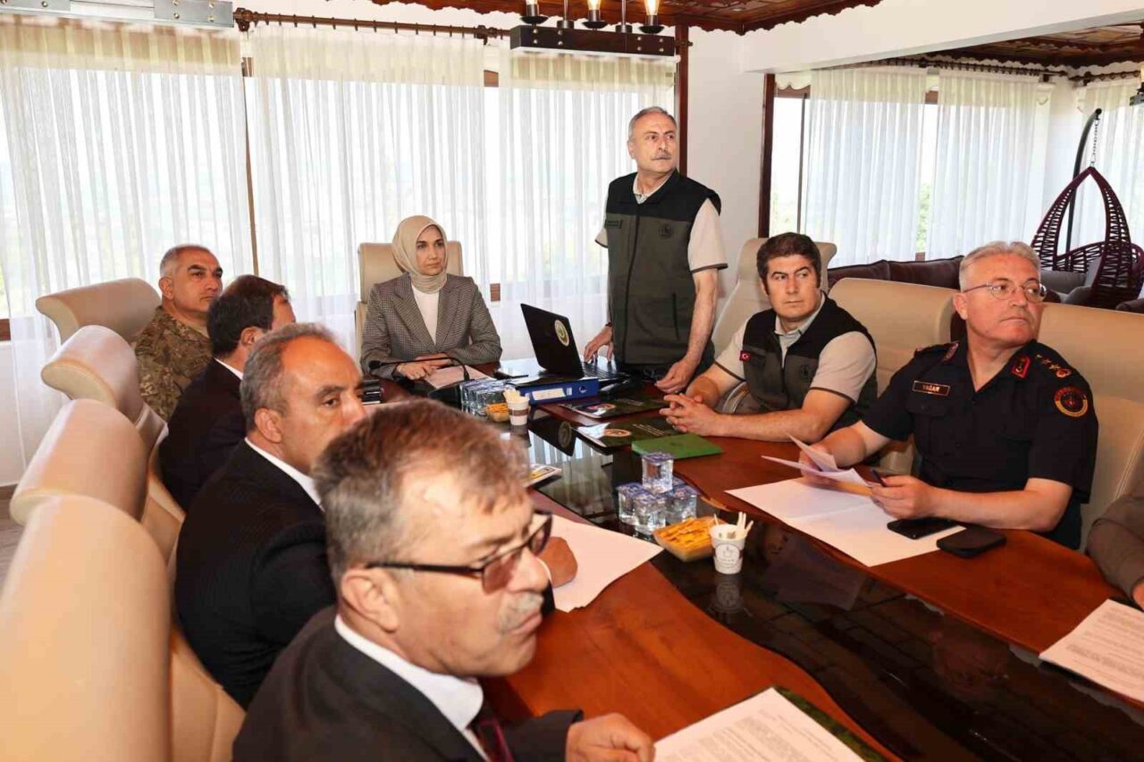 Afyonkarahisar’da orman yangınlarına karşı alınacak önlemler ve yürütülecek çalışmalar, Vali