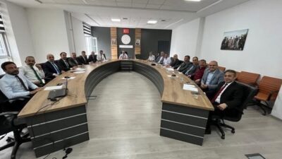 Afyonkarahisar İl Taşımalı Eğitim Değerlendirme Komisyonu Toplantısı, Milli Eğitim Müdür