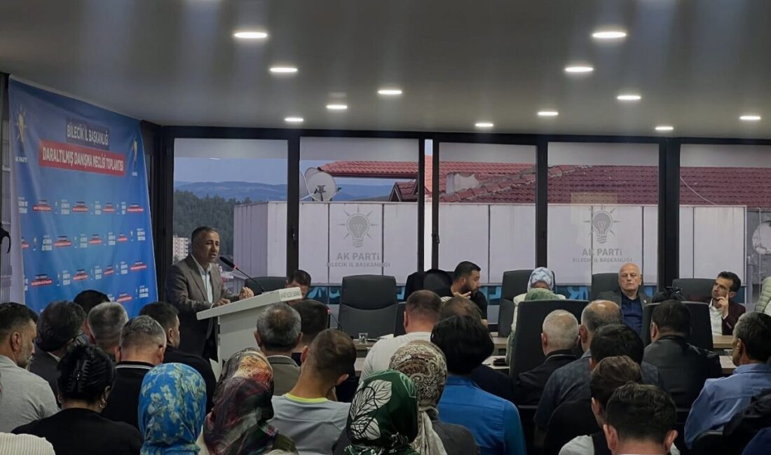 AK Parti Bilecik İl Başkanı Serkan Yıldırım başkanlığında Daraltılmış İl