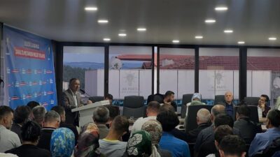 AK Parti Bilecik İl Başkanı Serkan Yıldırım başkanlığında Daraltılmış İl