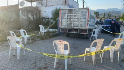 Aydın’ın Efeler ilçesinde, park halindeki kamyonetin kasasından düşen 4 yaşındaki