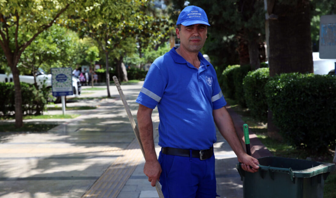 Aydın’da belediye temizlik işçisi, çalışırken yolda bulduğu 23 bin 250