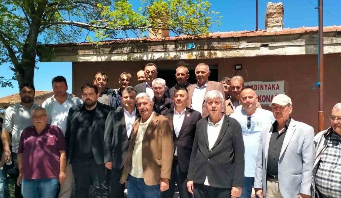 Emirdağ ilçesine bağlı Aydınyaka köyünde yapılan ‘Yağmur ve Şükür Duası’na