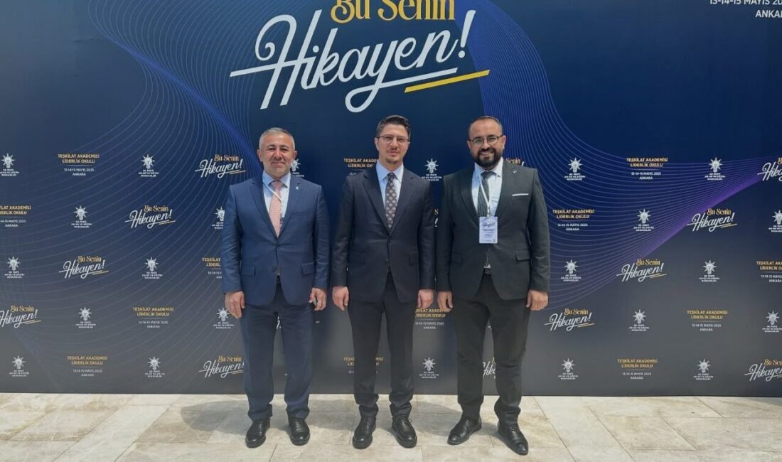 AK Parti Bilecik İl Başkanı Serkan Yıldırım, Ankara’da düzenlenen Teşkilat