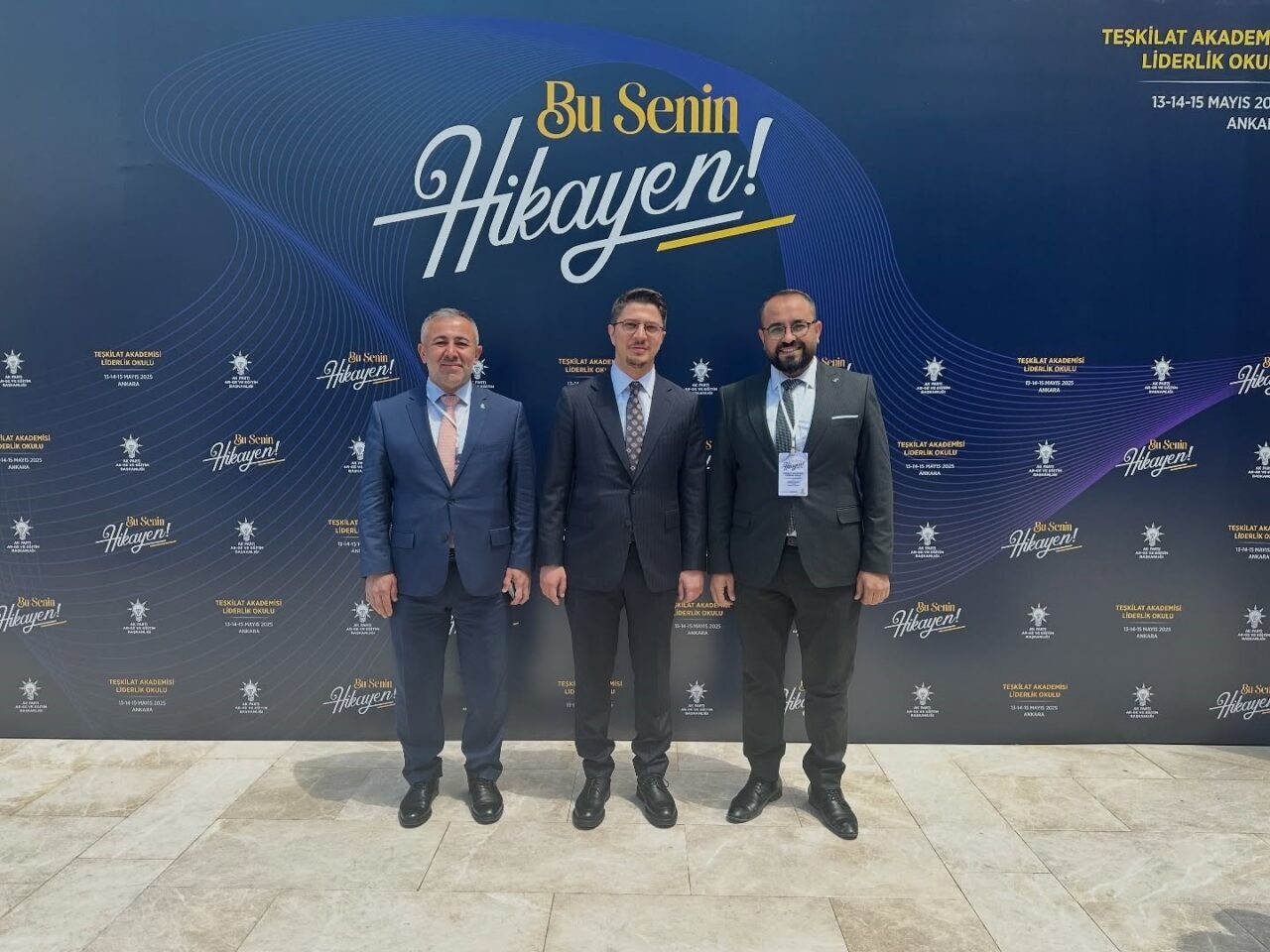 AK Parti Bilecik İl Başkanı Serkan Yıldırım, Ankara’da düzenlenen Teşkilat