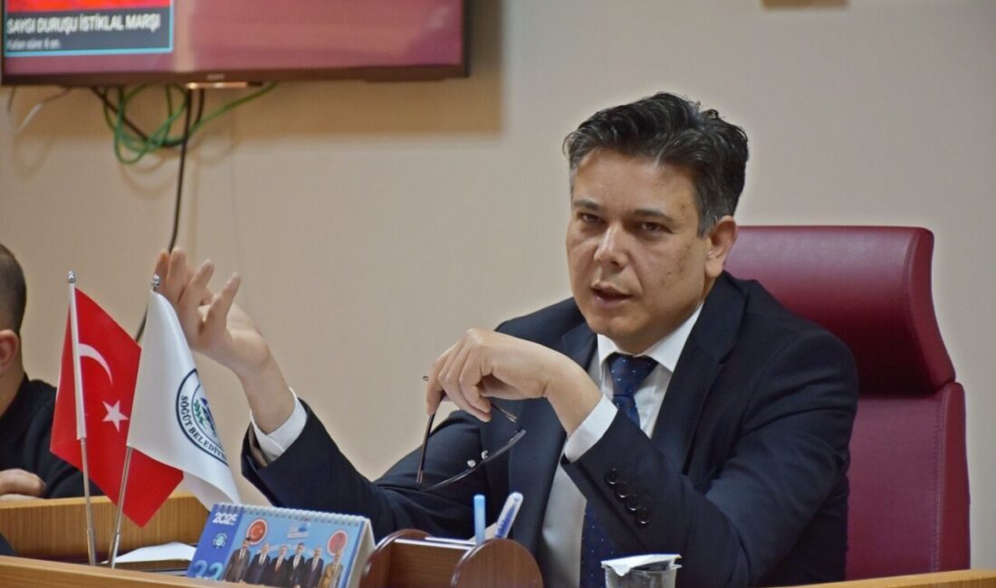 Söğüt Belediye Başkanı Ferhat Durgut, Mali Hizmetler Müdürlüğü tarafından yürütülen