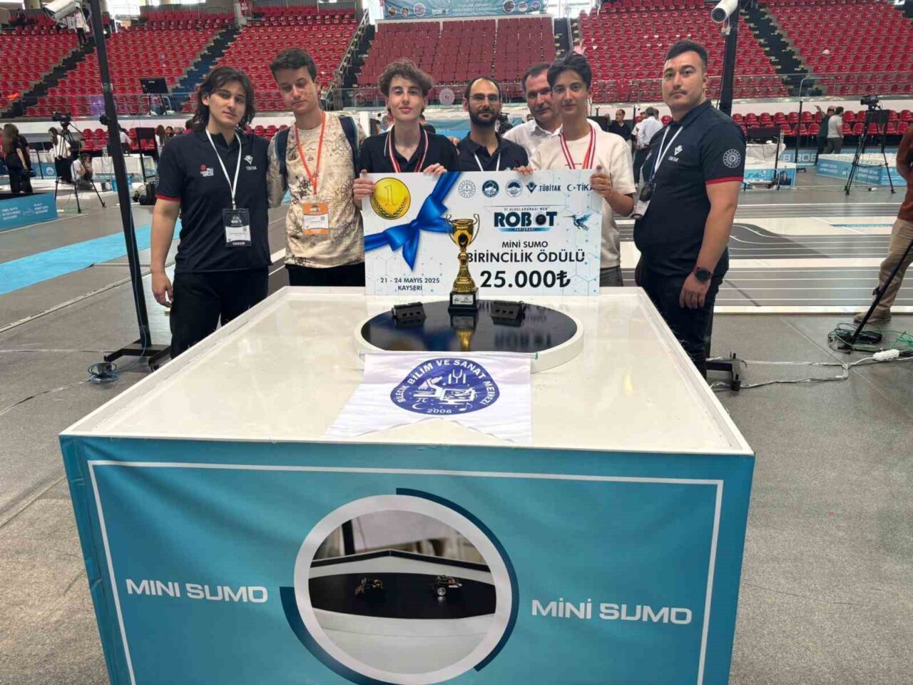 Bilecik Borsa İstanbul Bilim ve Sanat Merkezi öğrencileri ’Mini Sumo