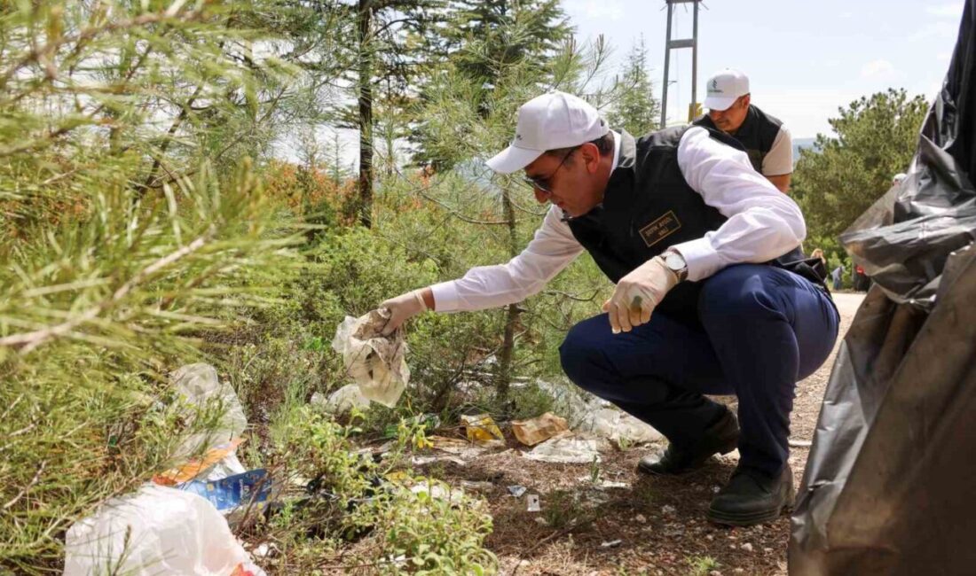 Bilecik Valisi Şefik Aygöl, ’Orman Benim Projesi’ çerçevesinde Kent Ormanı’nda