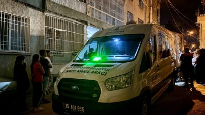 İzmir'in Konak ilçesinde bir kadın tartıştığı kocasını tabancayla ateş ederek