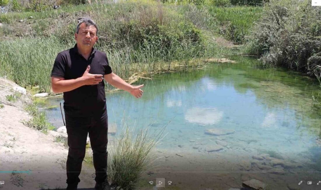  Eskişehir’in Günyüzü ilçesinde bulunan tarihi Bizans döneminden kalma içi su