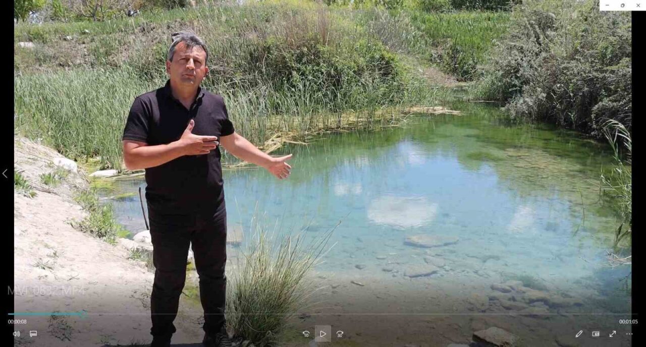  Eskişehir’in Günyüzü ilçesinde bulunan tarihi Bizans döneminden kalma içi su