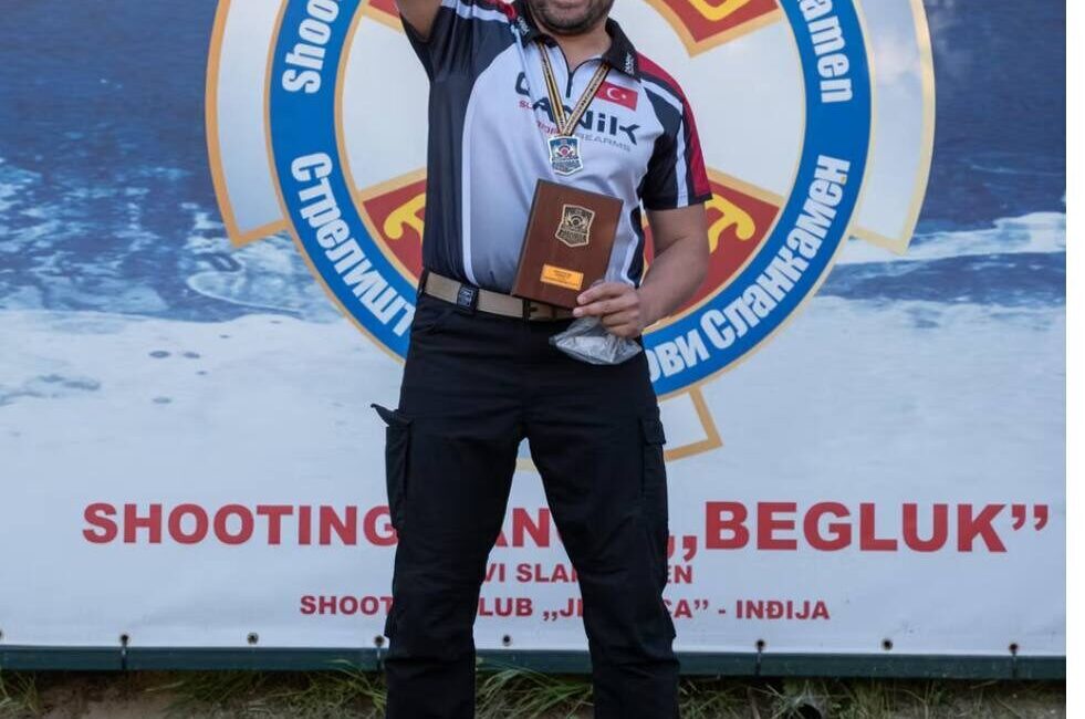 CANiK Team atıcısı Alperen Kıvılcım, 232 yarışmacının katıldığı Sırp IDPA
